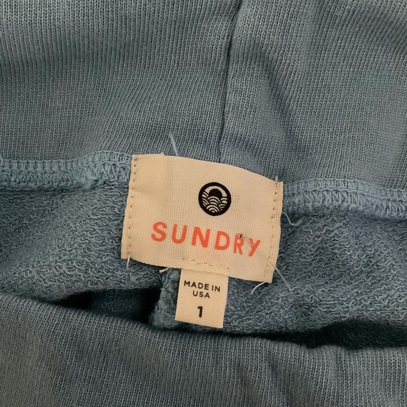 NWOT Sundry Blue Star motif Joggers, sizes: S, M - Picture 5 of 9